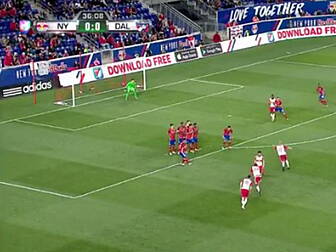 WATCH: MLS side perfect a free...